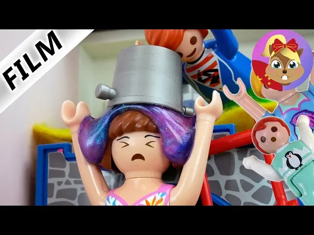 playmobil 摩比游戏 小电影 汉娜艾玛还有小尤家里请了一个新的保姆!